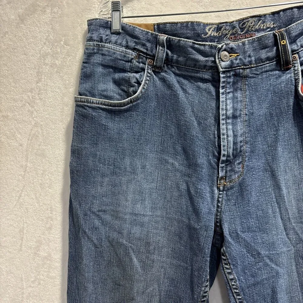 Indigo Palms Men's Jeans Size 38x32 Blue Original Fit Straight Leg Denim Preppy
